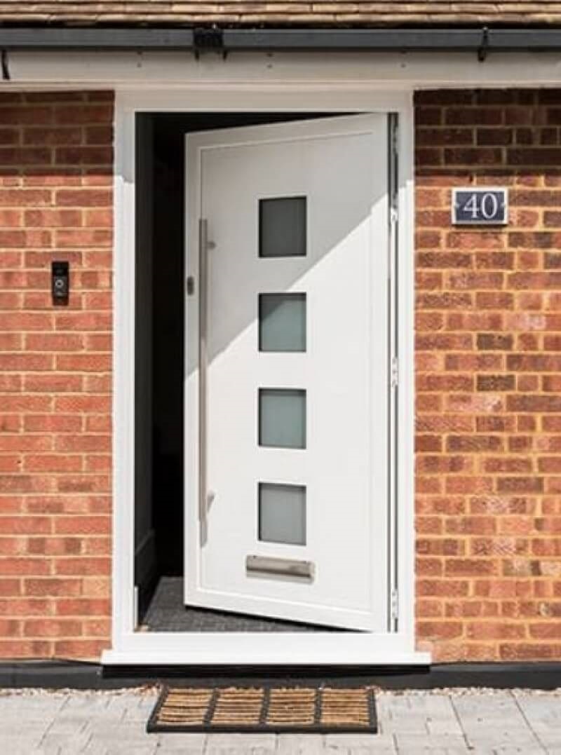 Are front doors usually a standard size?