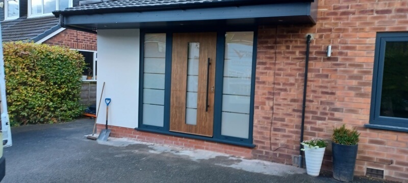 Case Study: Spitfire aluminium door for Tytherington residential property