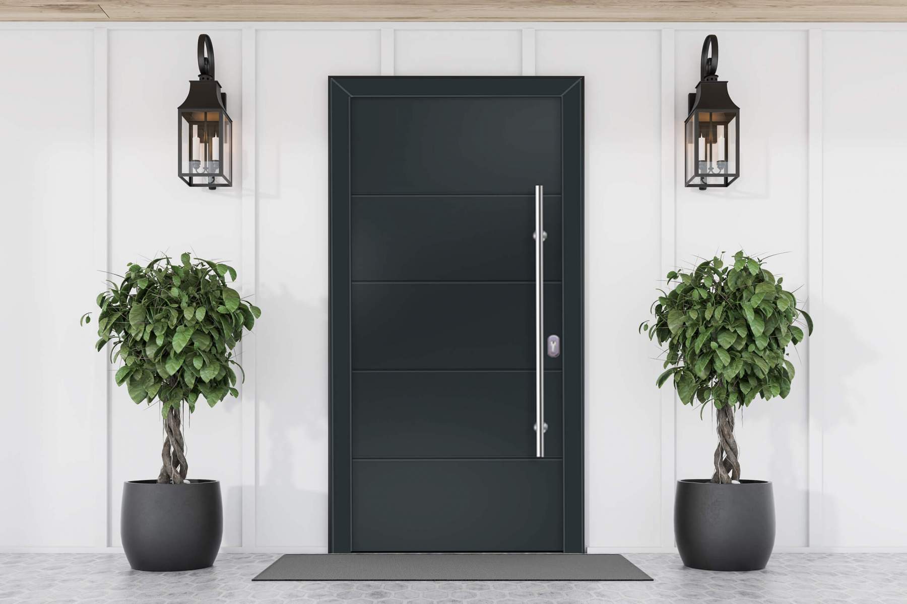 Mustang Entrance Door