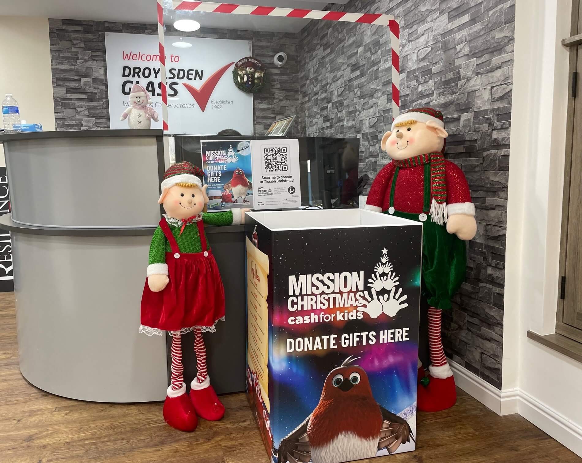 Droylsden Glass cash for kids