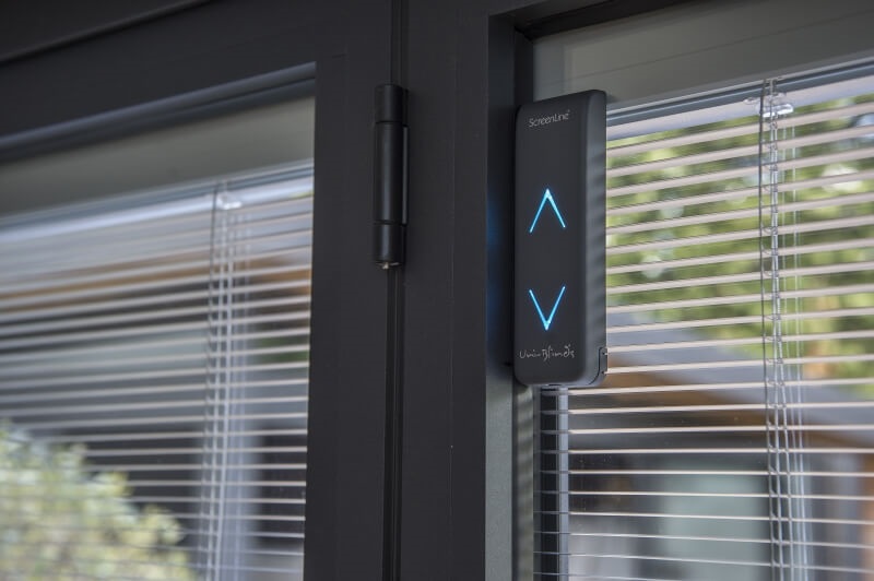 Integral blinds w smart system