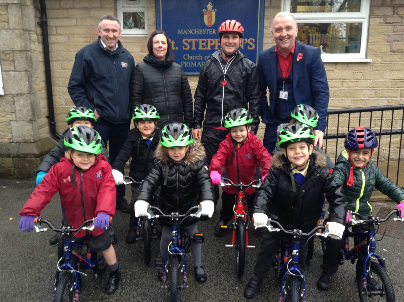Droylsden Glass at St stephens school