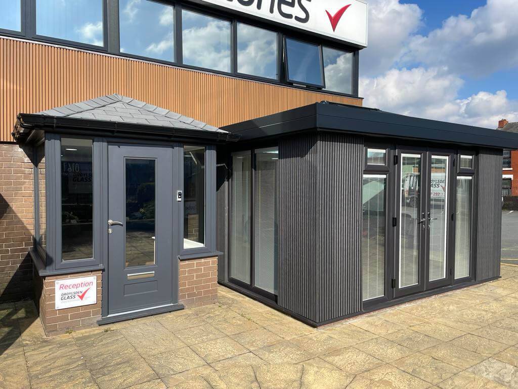 Droylsden Glass conservatory showroom