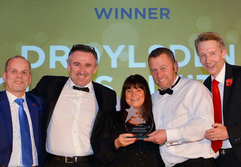 Droylsden Glass win award