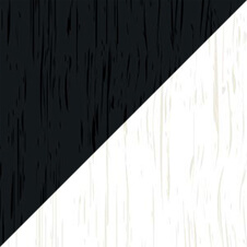 Black Ash/Heritage White