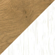 Irish Oak/Heritage White